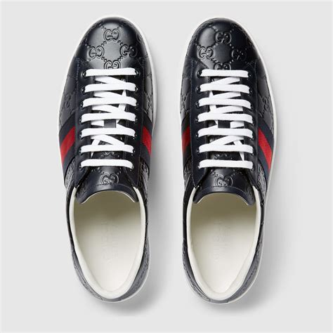 Men's Ace Gucci Signature sneaker 